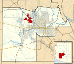 Maricopa County Incorporated and Planning areas Surprise highlighted